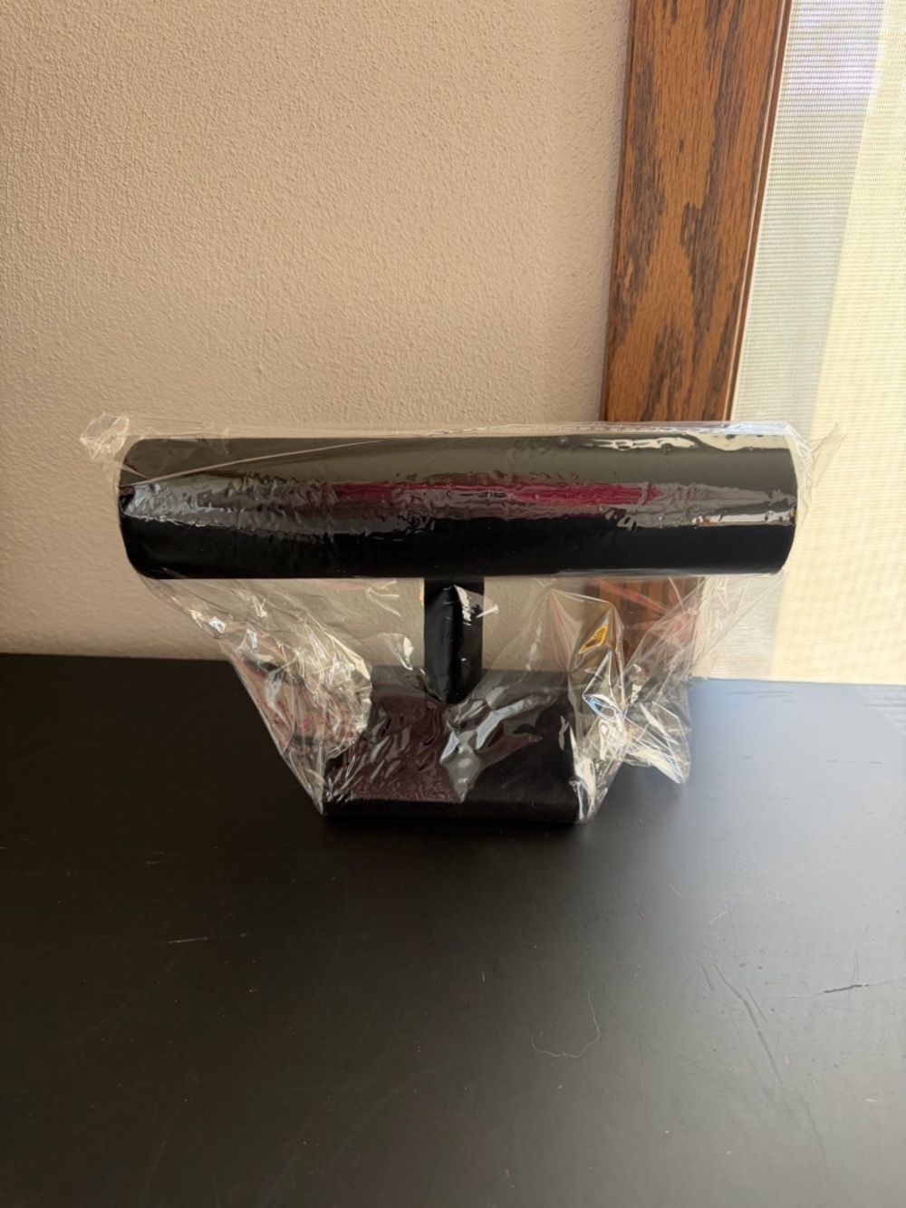 Black Jewelry Bracelet T-Bar Display Stand NWT - Picture 3 of 3